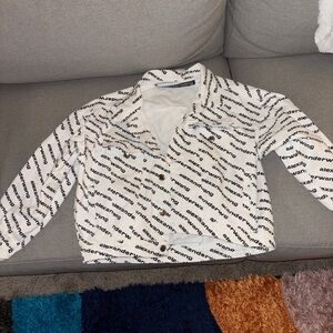 Alexander wang Jean jacket sz s